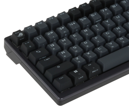 Фото ASUS M701 ROG AZOTH, Wired, 2,4Hz, Bluetooth 5.1, 75%, PBT, RGB, Black