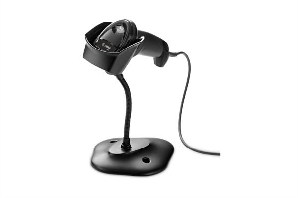 Zebra DS2208-SR BLACK USB KIT Комплект с подставкой: DS2208-SR00007ZZCN SCANNER, CBA-U21-S07ZBR SHIELDED USB CABLE, 20-71043-04R STAND