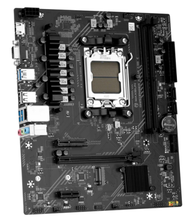 Фото MAXSUN MS-Challenger A620A 2.5G, AM5, A620A, 2*DDR5, 3*SATA 3.0, M.2, USB 3.2, USB 2.0, 1*PCIE 16, 1*PCIE 4, 1*PCIE 1, HDMI+VGA, mATX