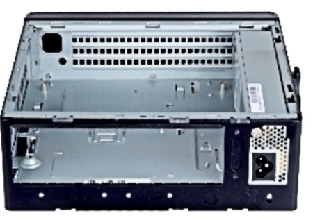 Фото Slim Case Powerman EQ101 BlacK PM-200ATX 2*USB 3.0,Audio, Mini-ITX