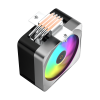 Фото Ocypus Delta A40 EX BK ARGB, 120mm ARGB FAN, 4 HEAT PIPES, 4-PIN PWM, 500-1800 RPM, 29DBA, HYDRO BEARING, LGA115X/1200/1700/18XX, AM4/AM5