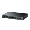 Фото TP-Link LS1210GP, 10-Port Gigabit Desktop Switch with 8-Port PoE+, 61 Вт, 250 m