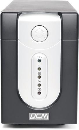 Фото Powercom Back-UPS IMPERIAL, Line-Interactive, 1025VA/615W, Tower, 6*IEC320-C13 (2 surge & 4 batt), USB (671477)