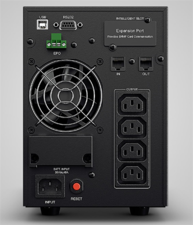 Фото CyberPower OLS1000E Online Tower 1000VA/900W USB/RS-232/SNMPslot (4 IEC С13) NEW