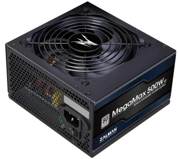 Zalman ZM500-TXII (V2), 500W, ATX12V v2.31, APFC, 12cm Fan, 80+ 230V EU, Retail