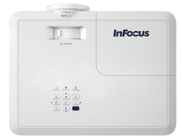 Фото INFOCUS IN0048SL DLP,4400 lm,FullHD,30000:1,1.13~1.47:1,2xHDMI 1.4,VGA in/out,CompositeVideo,3.5mm in/out,USB-A,RS-232,RJ-45,лампа 15000ч.(ECO mode),10W,27дБ,2.9кг,PJ-Link,БЕЛЫЙ,замена SP2238,IN2138HD