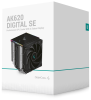 Фото DEEPCOOL AK620 DIGITAL SE LGA20XX/1700/1200/115X/AM5/AM4 (9шт/кор, TDP 260W, PWM, DUAL Fan 120mm, 6 тепл. трубок, ARGB, черный) RET (R-AK620-BKADMN-GJD)