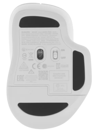 Фото Xiaomi Wireless Mouse Comfort Edition, 1200dpi, silent, White