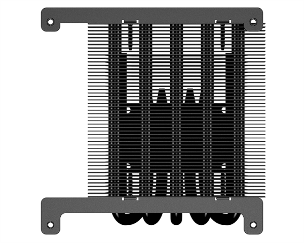 Фото ID-COOLING IS-50X V3 LGA1700/1200/115X/AM5/AM4 низкопрофильный высота 56mm (27шт/кор, TDP 130W, PWM, 5 тепл.трубки прямого контакта, FAN 120mm, черный) BOX