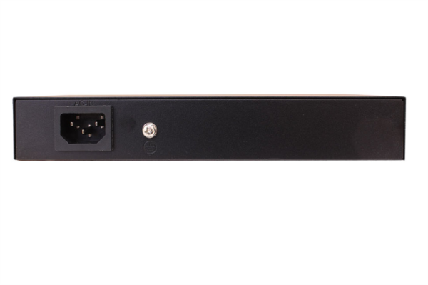 Фото OSNOVO SW-20820(120W) PoE коммутатор Fast Ethernet на 10 RJ45 портов. Порты: 1 x FE (10/100Base-T) с PoE (до 60W, A+B) + 7 x FE (10/100Base-T) с PoE (до 30W), 2 x GE (10/100/1000 Base-T). Соответствуе