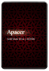 Apacer SSD PANTHER AS350X 512Gb SATA 2.5" 7mm, R560/W540 Mb/s, 3D NAND, IOPS 87K/80K, MTBF 1,5M, 320TBW, Retail (AP512GAS350XR-1)