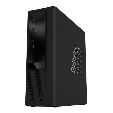 Фото Slim Case Powerman PS201A-BK PM-300TFX U3.0*2+A(HD)+FAN Mini-ITX