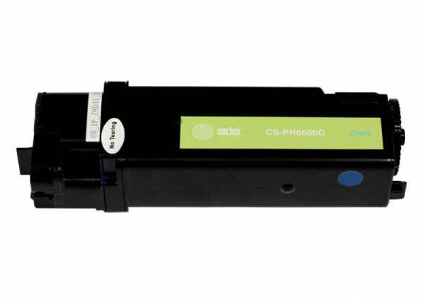 Фото Картридж лазерный Cactus CS-PH6500C 106R01601 голубой (2500стр.) для Xerox Phaser 6500/WorkCentre 6505