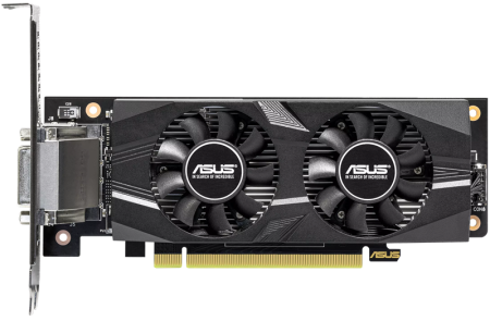 Фото ASUS RTX3050-O6G-LP-BRK//RTX3050 DVI HDMI DP 6G D6; 90YV0KQ0-M0NA00