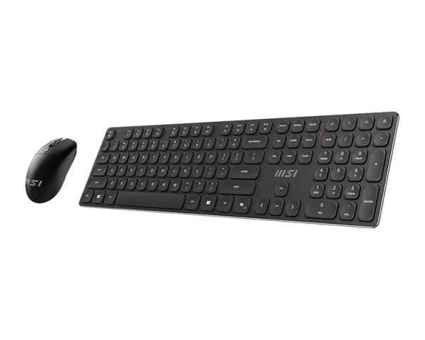 Фото Keyboard and Mouse MSI FORGE K210 Combo, Wireless, Black