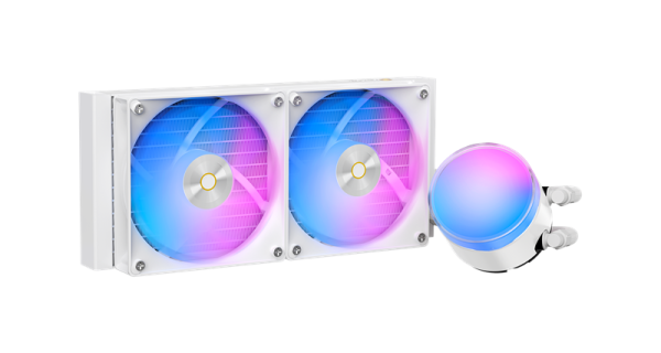 Ocypus Delta L24 WH ARGB V2, 240mm, ARGB Pump,2x120mm ARGB fans, LGA115X/1200/1700/18XX, AM4/AM5