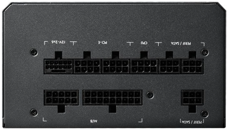 Фото Chieftec Vega M PPG-850-C (ATX 3.1, 850W, 80 PLUS GOLD, Active PFC, 135mm fan, Gen5 PCIe, Full Cable Management) Retail