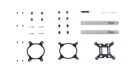 Фото Ocypus Delta L36 WH ARGB V2, 360mm, ARGB Pump, 3x120mm ARGB fans, LGA115X/1200/1700/18XX, AM4/AM5