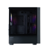 Фото ZALMAN S6, ATX, BLACK, WINDOW, 1xCombo (2.5'' or 3.5''), 3x2.5'', 1x3.5'', 1xUSB Type C, 1xUSB3.0, 2xUSB2.0, FRONT 3x140mm FRGB, REAR 1x120mm FRGB
