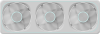 Фото Formula V Line AIR FUSION 3 WH, 360x120x28mm, ARBG 3pin + PWM 4pin, 500-1800 RPM, 34.95 DBA MAX, HYDRO BEARING
