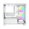 Фото Ocypus Gamma C52 WH ARGB, MATX, USB3.0*1+USB2.0*2, SIDE 2x120mm ARGB, REAR 1x120mm ARGB