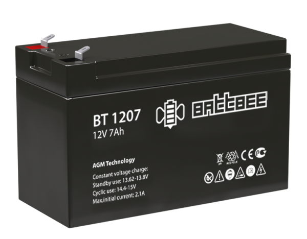 Battbee Аккумуляторная батарея для ОПС (12 V / 7 Ah) (4614060010008)