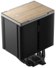 Фото DEEPCOOL AK500 G2 LGA1851/1700/1200/115X/AM5/AM4 (9шт/кор, TDP 240W, PWM, Fan 120mm, 5 тепл. трубок, Copper Base, Wood-grain top cover, черный) RET (R-AK500G2-BKNNMN-GJD)