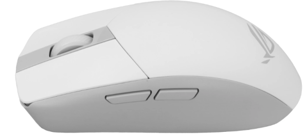 Фото ASUS ROG STRIX IMPACT III WIRELESS, 57g, 2.4GHz RF, Bluetooth, 36K DPI Sensor, 5 Programmable Button, White