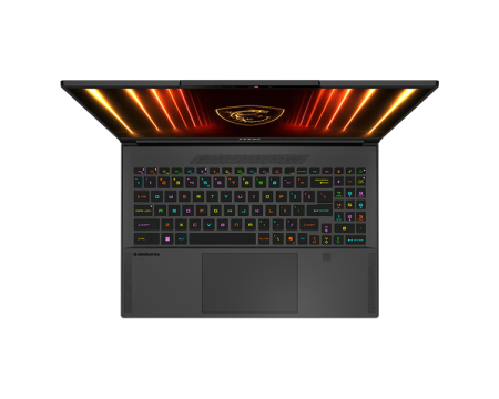 Фото MSI Stealth A16 AI+ A3XWHG Ryzen AI 9 HX 370 16" 16:10 QHD+ (2560 x 1600) OLED, 240hz,LPDDR5X 32GB,2TB SSD,NV RTX™ 5070 Ti GDDR7 12GB,99Whr,2.1kg,2y,Dos,Core Black