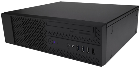 Фото Slim Case InWin CK709 Black _____ U3*2+U2*2+A(HD)+FAN+ intrusion switch Micro-ATX, mini-ITX(без блока питания)