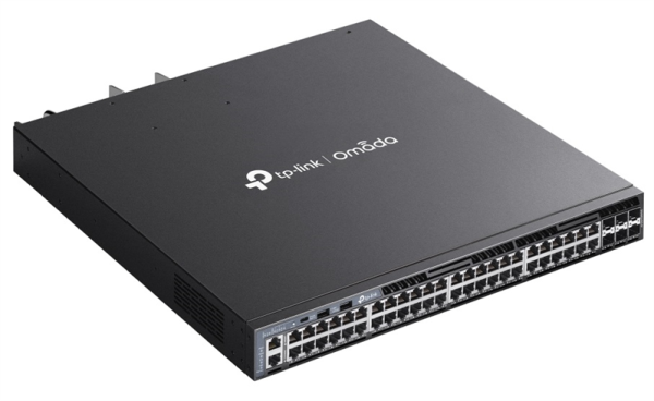 Фото TP-Link SG6654XHP, Omada 48-PortGigabit Stackable L3 Managed PoE+ Switch with 6 10GE SFP+ Slots