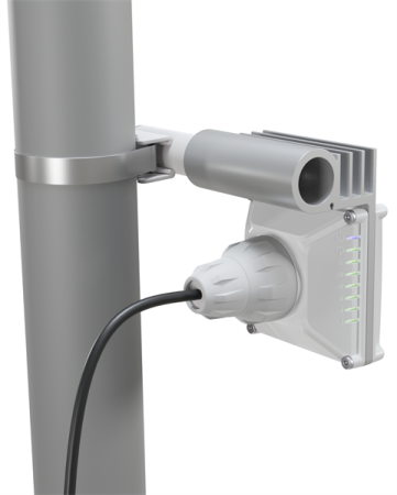 Фото MikroTik CubeSA 60Pro ac (60Ghz antenna, 802.11ay wireless and 5GHz 802.11ac backup, 4 core x 716MHz CPU, 256MB RAM, 1 x Gigabit LAN port, RouterOS L4, POE, PSU) for use as an AP in Point-to-Multipoin