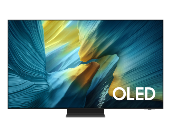 Samsung OLED TV QE55S95FAUXRU, 55', OLED, 4K 3840x2160, 120Hz, Tizen Smart TV, 70W, Tuner (DVB-T2/C/S2, PAL,SECAM), HDMI, USB, USB-C, CI+, Wi-Fi, BT, LAN, VESA 400x300, class A, Graphite Black
