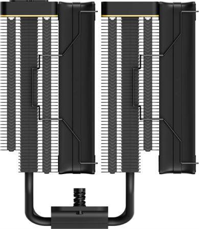 Фото Ocypus Iota A62 BK, 2x120mm FAN, Display Panel, 6 HEAT PIPES, 4-PIN PWM, 500-2000 RPM, 29DBA, FDB, LGA115X/1200/1700/18XX, AM4/AM5