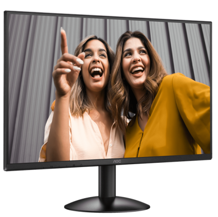 Фото 23,8" AOC 1920x1080 WLED 16:9 IPS 300cd, 1500:1, 20M:1, 4ms, 178°/178°, VGA, HDMI, 120Hz, Tilt, VESA, External, Black, 3y