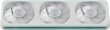 Фото Formula V Line AIR FUSION 3 WH, 360x120x28mm, ARBG 3pin + PWM 4pin, 500-1800 RPM, 34.95 DBA MAX, HYDRO BEARING