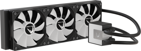 Фото Formula V Line ICE JET GLOW 360 BK, 360mm, 3x120mm, ARGB fans, LGA115X/1200/1700/1851, AM4/AM5