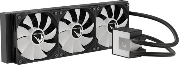 Фото Formula V Line ICE JET GLOW 360 BK, 360mm, 3x120mm, ARGB fans, LGA115X/1200/1700/1851, AM4/AM5
