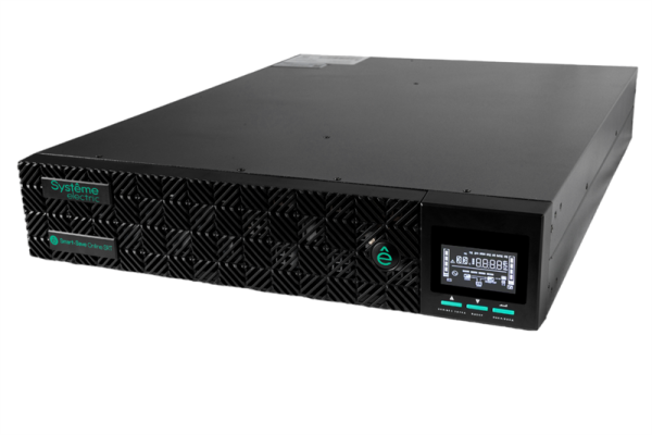 Systeme Electric Smart-Save Online SRT, 2000VA/2000W, On-Line, Extended-run, Rack 2U(Tower convertible), LCD, Out: 8xC13, 1xC19, Pre-Inst. Web/SNMP, USB, RS-232, Dry contact