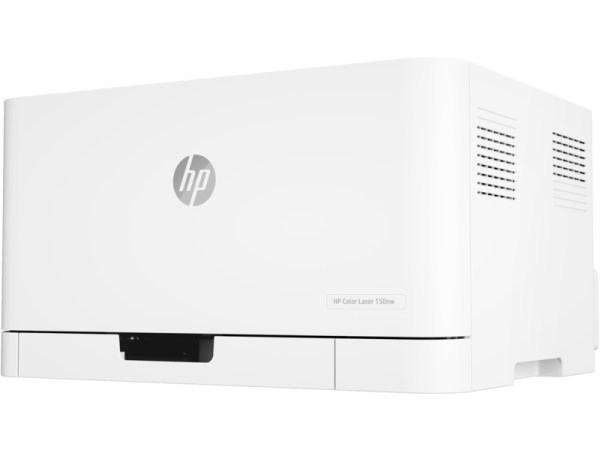 Фото HP Color Laser 150nw (A4,600x600dpi, (18(4)ppm, 64Mb, USB 2.0/Wi-Fi/Eth10/100,AirPrint, HP Smart,1tray 150, 1y warr, cartridges 700b &500cmy pages in box,repl.SL-C430W ) (4ZB95A#B19)
