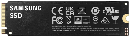 Фото SSD M.2 (PCI-E NVMe 2.0 Gen 4.0 x4) 1Tb Samsung 990 PRO (R7450/W6900MB/s) 1year