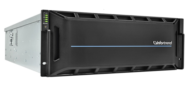 Фото Infortrend JBOD 4U/60bay (GS\DS) dual redundant controller expansion enclosure 6x12Gb SAS,2x(PSU+FAN),2x12Gto12G SAS,60x3.5" drive tray(2,5" not incl) and 1xRMk(JB 3060RL)