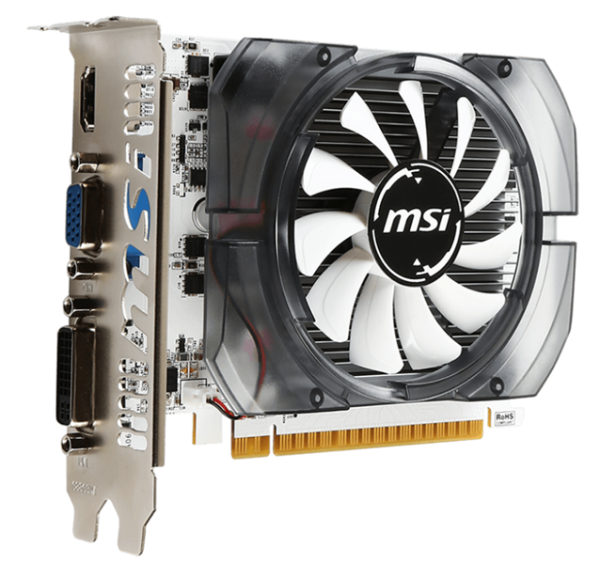 Фото MSI N730-2GD3V3 2Gb DDR3, 128 бит, PCI-E, VGA, DVI, HDMI RTL