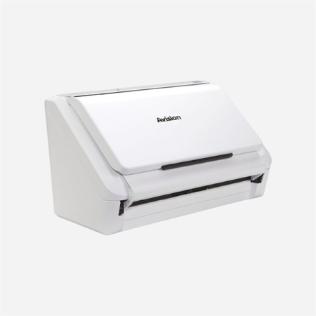 Фото Avision AD340GWN, протяжный А4, 40 стр/мин, ДАПД 50 листов, USB3.2, USB-Host, Ethernet, Wi-Fi (000-0992-02G)