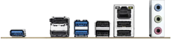 Фото GIGABYTE B760M H V2, LGA1700, B760, 2*DDR5, 4*SATA, 2*M.2, 4*USB 3.2, 2*USB 2.0, 1*PCIx16, 2*PCIx1, D-Sub+HDMI, mATX