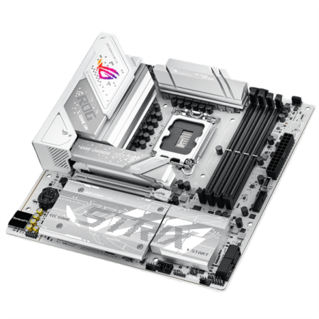 Фото ASUS ROG STRIX B860-G GAMING WIFI, LGA1851, B860, 4*DDR5, 4*SATA, 4*M.2, 4*USB 3.2, 4*USB 2.0, Type-C, 2*PCIx16, DP+HDMI, ATX; 90MB1JF0-M0EAY0