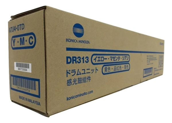 Konica Minolta drum DR-313 color (one for each color) for bizhub C258/C308/C368 55 000 pages
