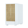 Фото ZALMAN P10 NAMU, MATX, WHITE, WINDOW, FRONT COVER WALNUT, 2x3.5", 3x2.5", 1xUSB TYPE-C, 1xUSB3.0, FRONT 2x120mm, REAR 1x120mm ARGB
