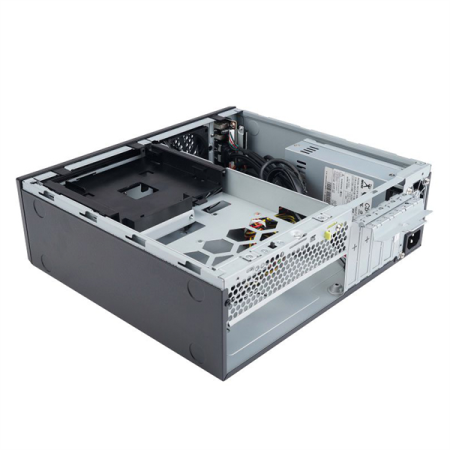 Фото Slim Case InWin CJ708BL IP-S265AU7-2 80plus Bronze, U3*2+U2*2+A(HD)+TYPE 3.1C + FAN 80*15mm + intrusion switch Micro-ATX, mini-ITX