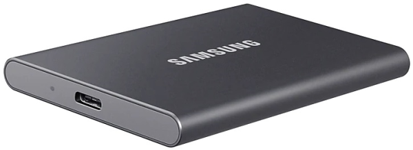 Фото SSD Samsung T7 External 2Tb (2048GB) GREY USB 3.2 (MU-PC2T0T/WW) 1year